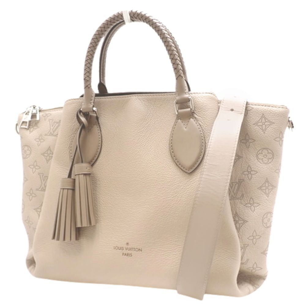 Louis Vuitton Mahina Haumea Top Handle Bag Galle Greige